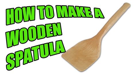 spatula tool construction|How to Make a Wooden Spatula .
